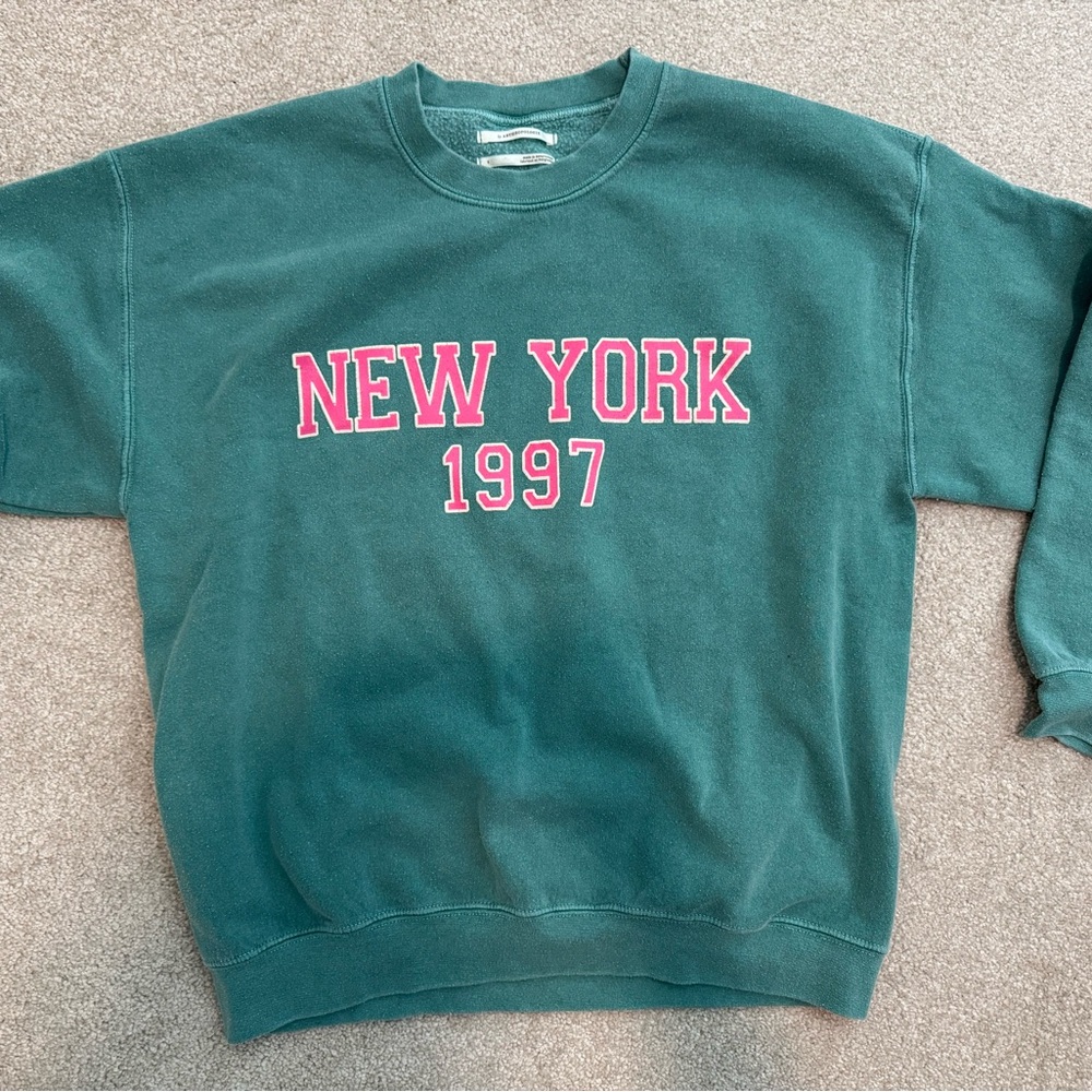 Anthropologie Crewneck New York  Sweatshirt